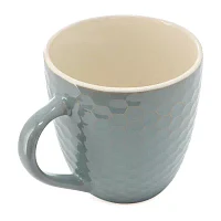Elama Honeysuckle 6 Piece Assorted 6-pc. Geometric Coffee Mug