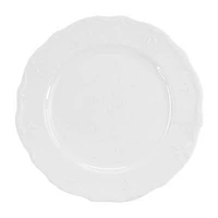 Elama Henryi 6 Piece 10.6 Inch 6-pc. Porcelain Dinner Plate