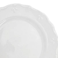 Elama Henryi 6 Piece 8.75 Inch 6-pc. Porcelain Salad Plate