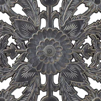 Madison Park Botanical Distressed Carved Wood 2-pc. Wall Art Sets