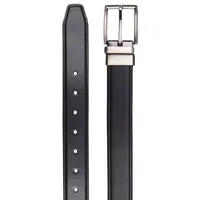 Congac Reversible Wide Bonded Leather Belt