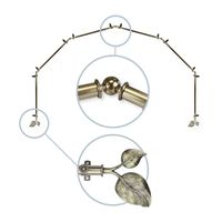Rod Desyne Ivy 6 Sided Bay Window