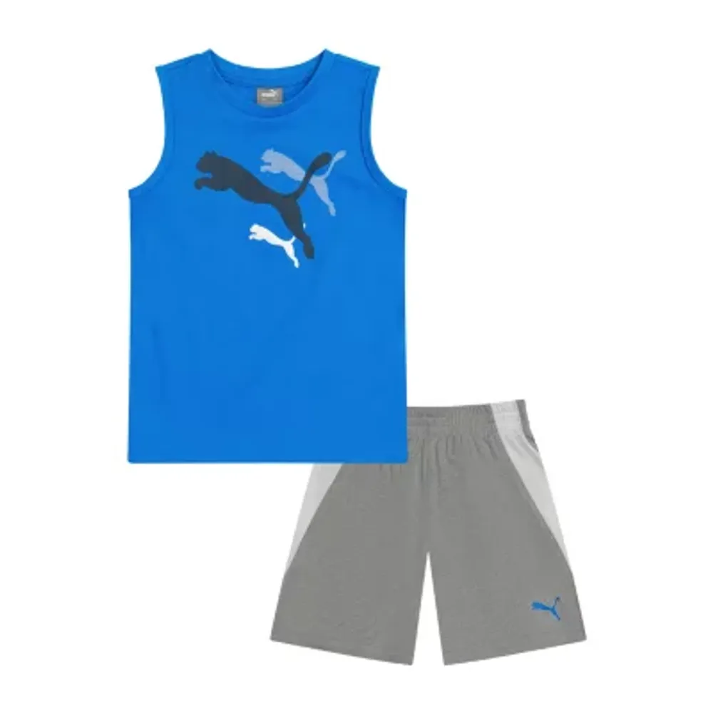 PUMA Little Boys 2-pc. Short Set