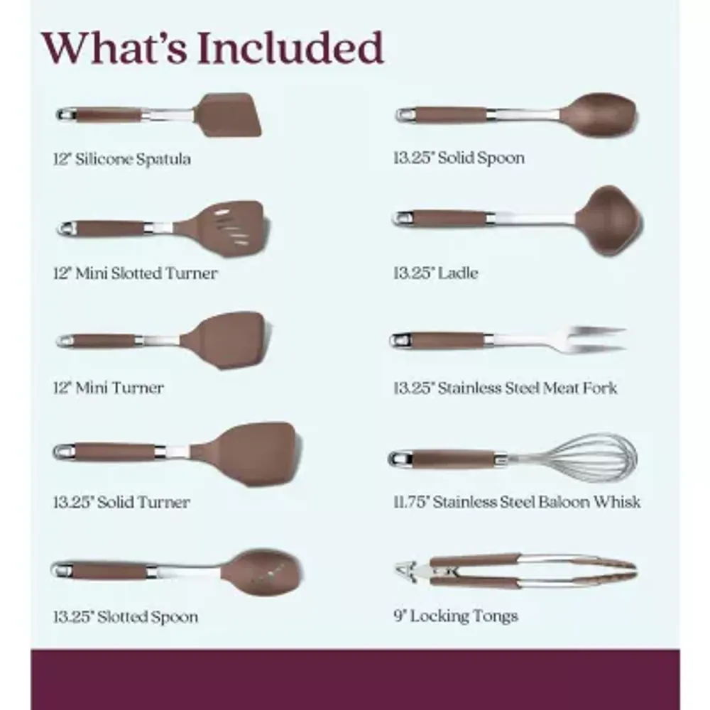 Anolon 10-pc. Kitchen Utensil Set
