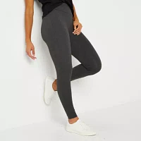 Stylus Womens Mid Rise 7/8 Ankle Leggings