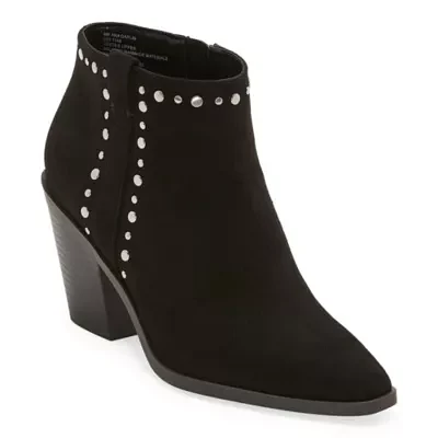 a.n.a Womens Darlin Stacked Heel Booties