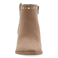 a.n.a Womens Darlin Stacked Heel Booties