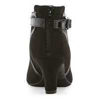 east 5th Womens Basin Stacked Heel Booties