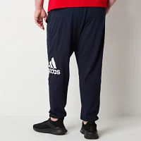 adidas Mens Mid Rise Big and Tall Jogger Pant