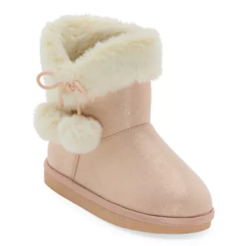 Thereabouts Toddler Girls Lil Willa Flat Heel Winter Boots