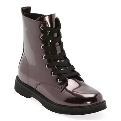 Thereabouts Little & Big Girls Reese Combat Boots