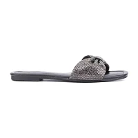 New York & Company Womens Karli Flat Sandals