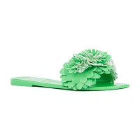 New York & Company Womens Anella Flat Sandals