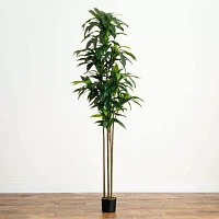 Nearly Natural 9' Dracaena With Real Touch Leaves Artificial Plant