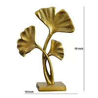 Nearly Natural 15" Gold Leaf Figurine