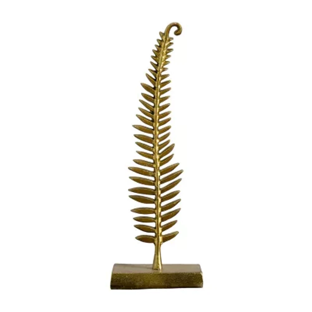 Nearly Natural 17" Gold Leaf Figurine