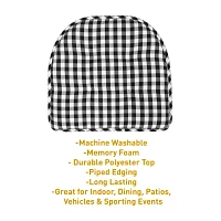 Sweet Home Collection Buffalo Checkered U-Shape Dining Cushions
