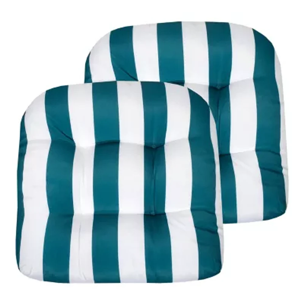 Sweet Home Collection Havana Stripe Dining Cushion