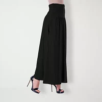 24seven Comfort Apparel Womens Stretch Fabric Maxi Skirt