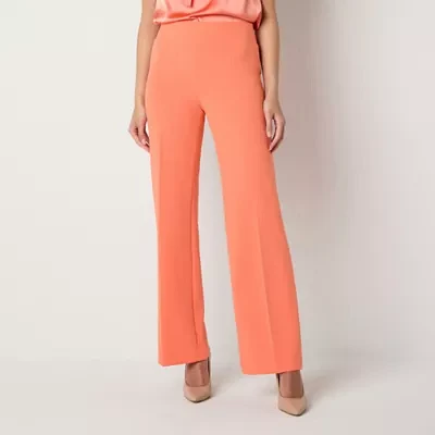 EP Modern by Evan-Picone Womens Regular Fit Wide Leg Suit Pants