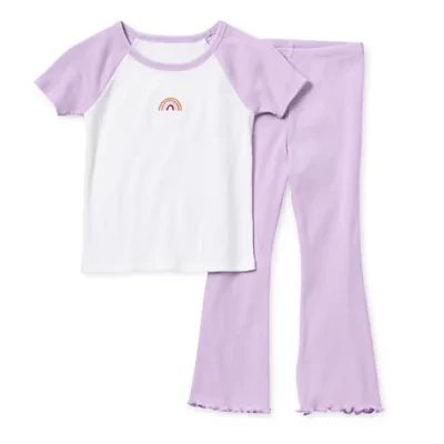 Okie Dokie Toddler & Little Girls 2-pc. Pant Set