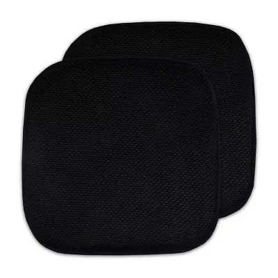Sweet Home Collection Honeycomb Memory Foam Dining Cushions