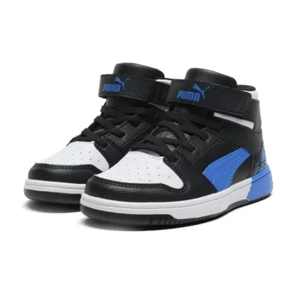 PUMA Rebound Little Boys Basketball Shoes