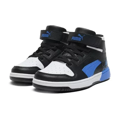 PUMA Rebound Little Boys Basketball Shoes