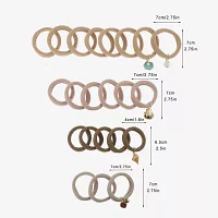 Bijoux Bar 22-pc. Shell Hair Ties
