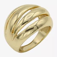 Bijoux Bar Gold Tone 4MM 14K Gold Over Brass Band