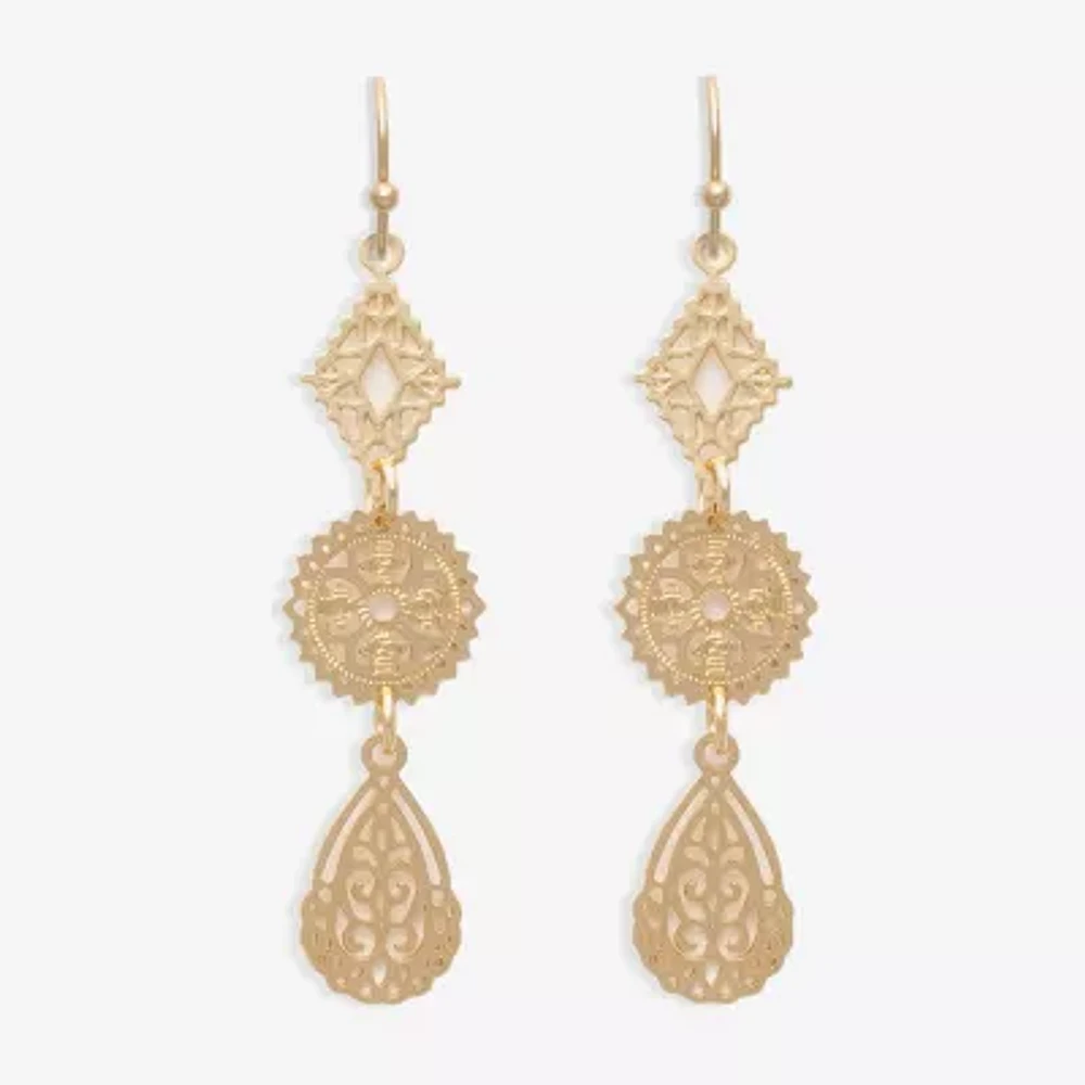 Mixit Womens Hypoallergenic Drop Earrings