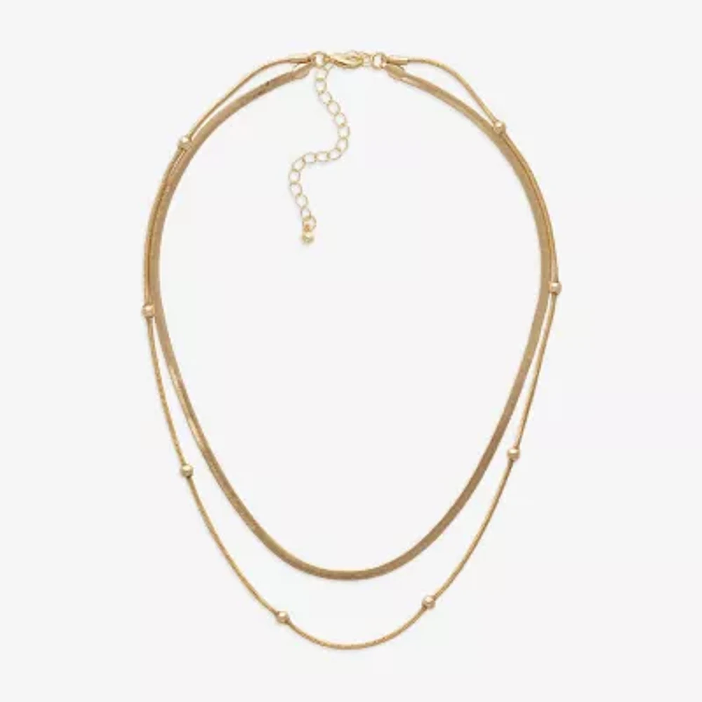 Mixit Hypoallergenic 2-pc. 16 Inch Snake Necklace Set