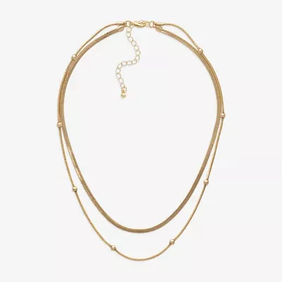 Mixit Hypoallergenic 2-pc. 16 Inch Snake Necklace Set