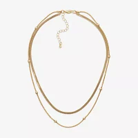 Mixit Hypoallergenic 2-pc. 16 Inch Snake Necklace Set