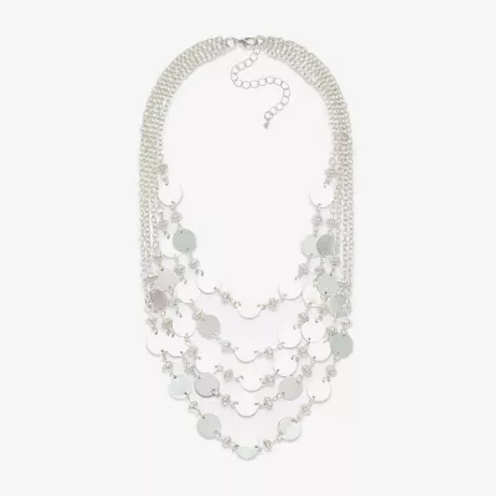 Bold Elements Womens 28 Inch Statement Necklace