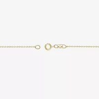 (G / Si2) Womens 1/4 CT. T.W. Lab Grown White Diamond Heart 18 Inch Pendant Necklace