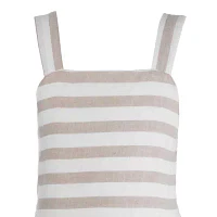 Speechless Big Girls Sleeveless Striped Maxi Dress