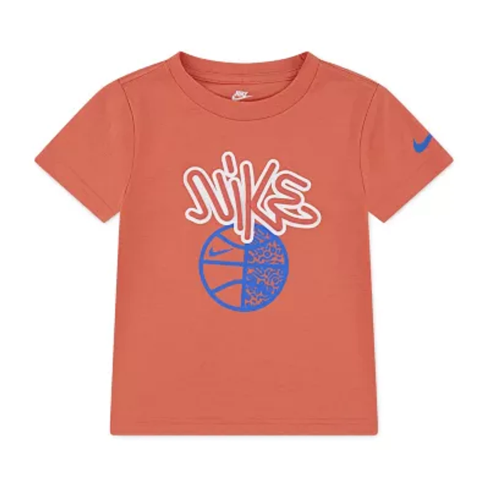 Nike Toddler Boys Crew Neck Short Sleeve Graphic T-Shirt