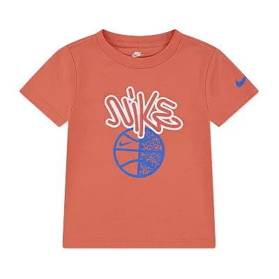 Nike Toddler Boys Crew Neck Short Sleeve Graphic T-Shirt