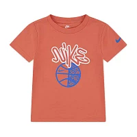 Nike Toddler Boys Crew Neck Short Sleeve Graphic T-Shirt