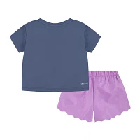 Nike Toddler Girls 2-pc. Short Set