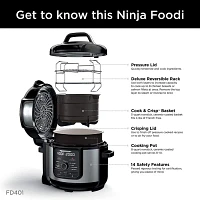 Ninja® Foodi™ 8-qt. 9-in-1 Deluxe XL Pressure Cooker & Air Fryer - Stainless Steel