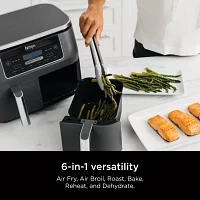 Ninja Foodi 6-in-1 8 Quart 2-Basket Air Fryer with DualZone Technology