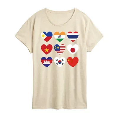 Womens Crew Neck Short Sleeve Barbie Graphic T-Shirt