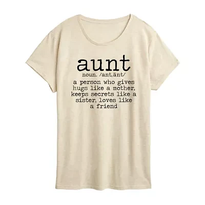 Womens Crew Neck Short Sleeve Graphic T-Shirt
