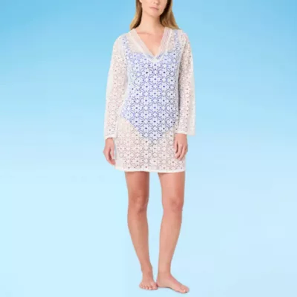 Liz Claiborne Swimsuit Cover-Up Dress