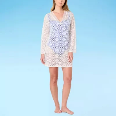 Liz Claiborne Swimsuit Cover-Up Dress