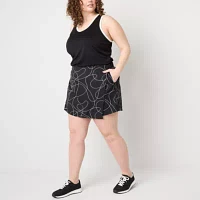 Stylus Womens High Rise Skort-Plus