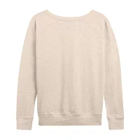 Womens Crew Neck Long Sleeve Sweatshirt