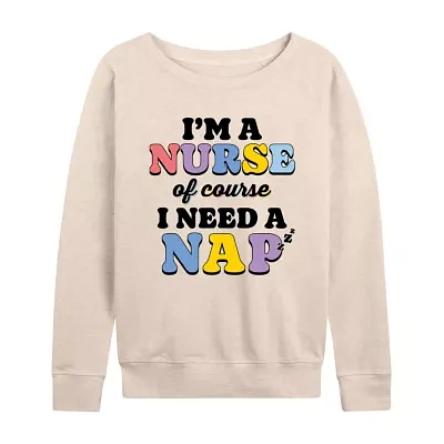 Womens Crew Neck Long Sleeve Sweatshirt